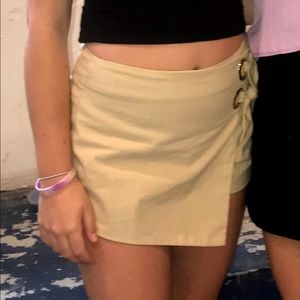 By the Way khaki skort